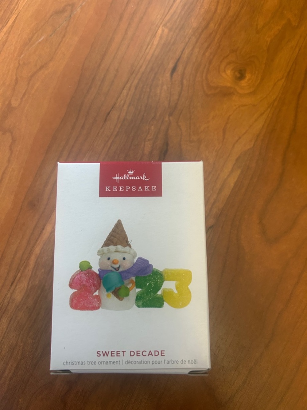 Hallmark Keepsake Sweet Decade Ornament - Multicolor Candy Snowman